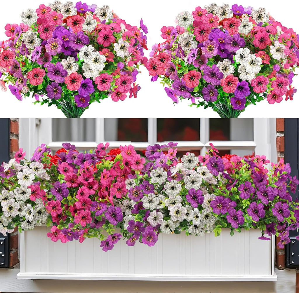 Nepfaivy UV-Resistant Artificial Outdoor Flowers