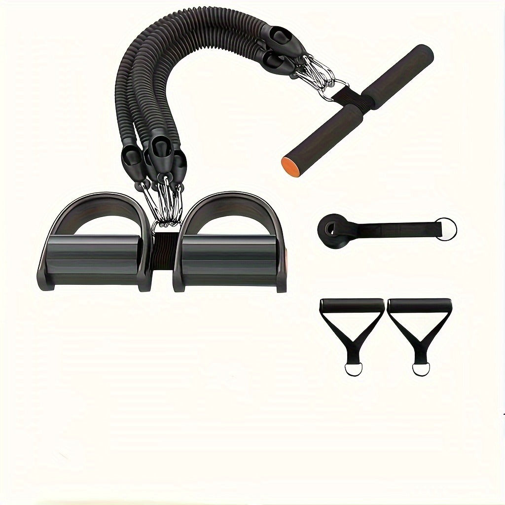 Adjustable Resistance Bands with Foot Pedals