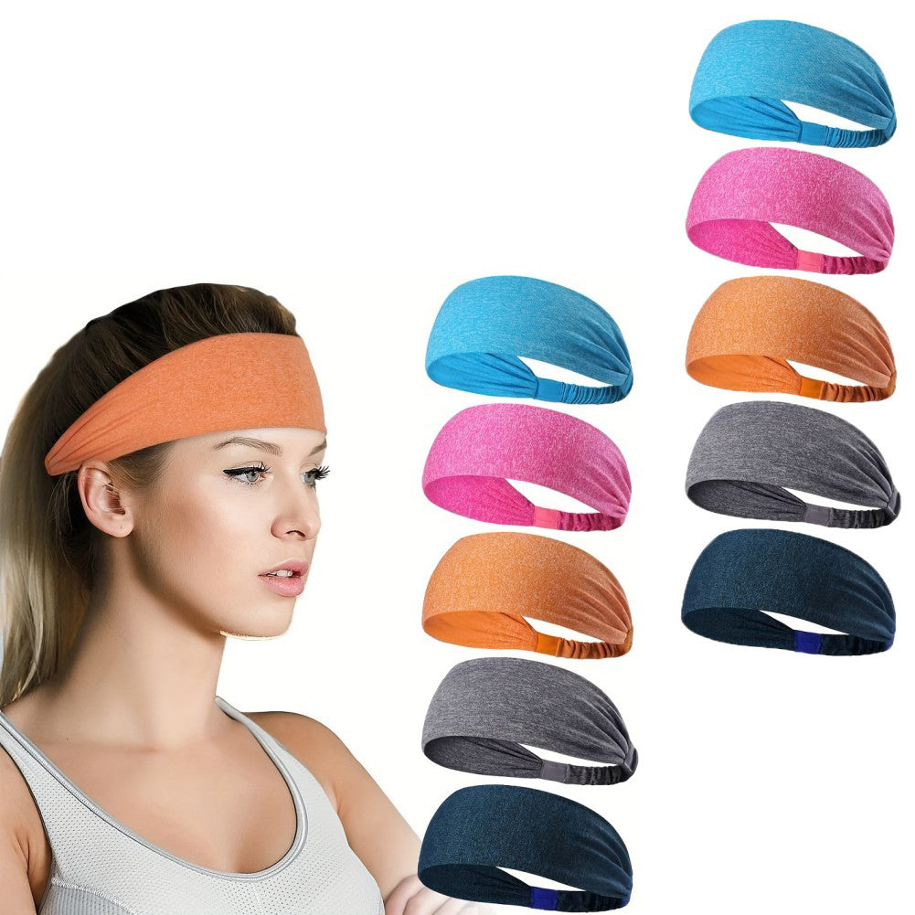 5-Pack Unisex Sports Headbands & Sweatbands